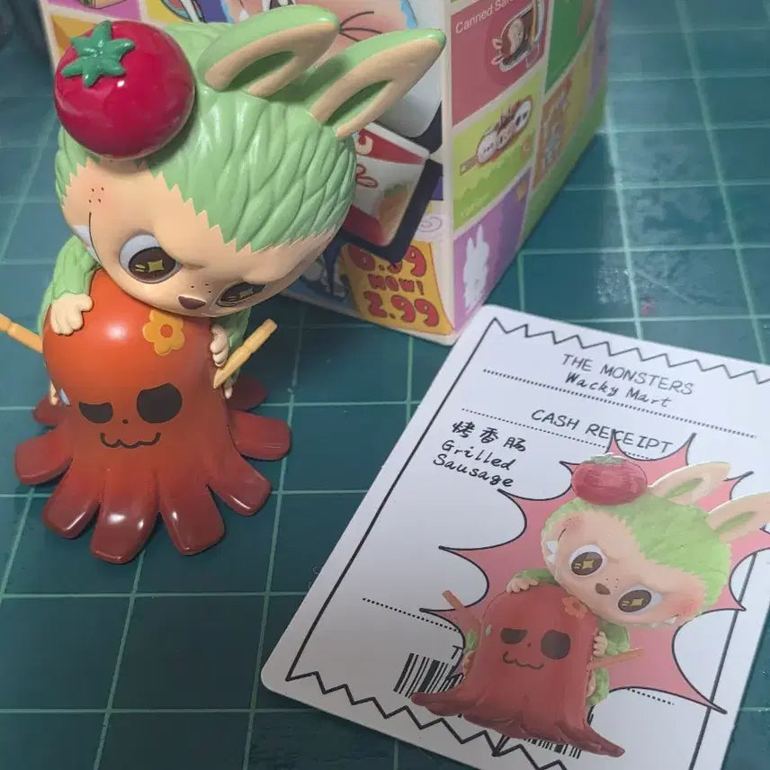 [BUNJANG] Pop Mart Labubu Suspicious Convenience Store Series - Vegetable Labubu / 팝마트 라부부 수상한 편의점 시리즈-채소라부부