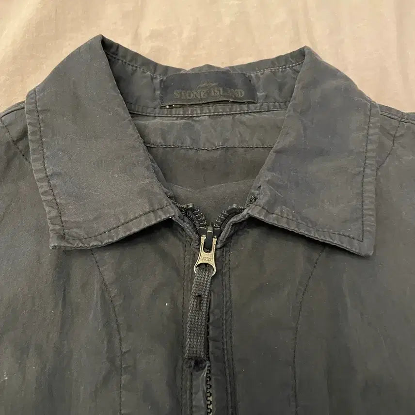[BUNJANG] Stone Island Ghost Piece Overshirt Navy XL / 스톤아일랜드 고스트피스 오버셔츠 네이비 (XL)