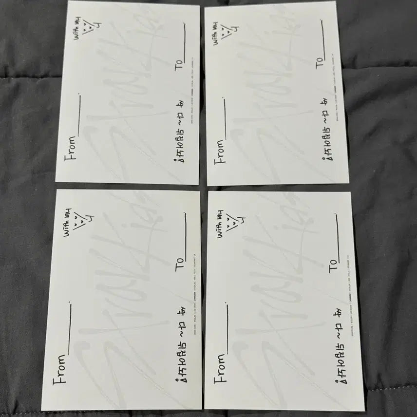 [BUNJANG] Stray Kids Changbin I am NOT Photocard Postcard Bundle Set / 스트레이키즈 창빈 아엠낫 앨포 엽서 4장 일괄