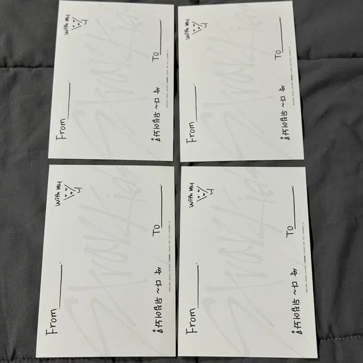 [BUNJANG] Stray Kids Changbin I am NOT Photocard Postcard Bundle Set / 스트레이키즈 창빈 아엠낫 앨포 엽서 4장 일괄