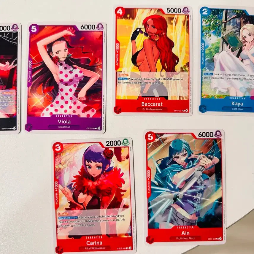 [BUNJANG] One Piece North American Edition Standard Card Set / 원피스 북미판 일반카드 모음 팝니다.