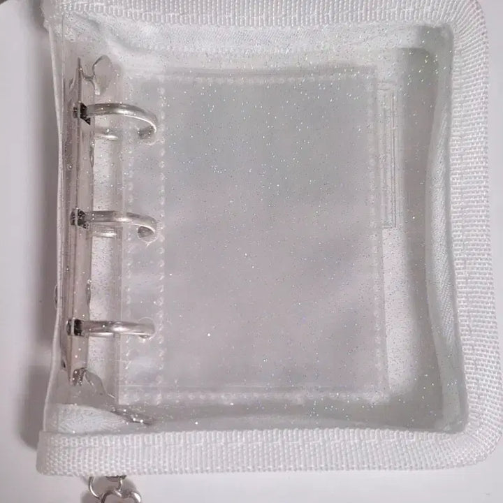 [BUNJANG] Photocard Zipper Binder White / 포카 지퍼 바인더 화이트