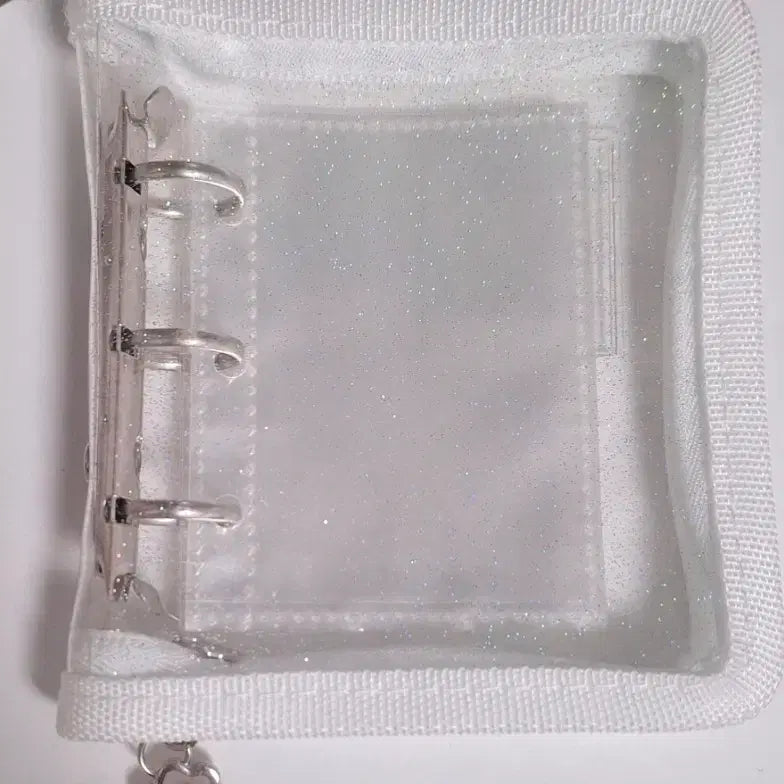 [BUNJANG] Photocard Zipper Binder White / 포카 지퍼 바인더 화이트
