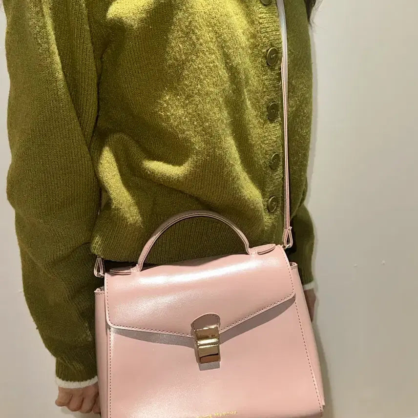 [BUNJANG] Alice Martha Midas Crossbody Bag / 앨리스마샤 미다스 인디핑크 크로스백