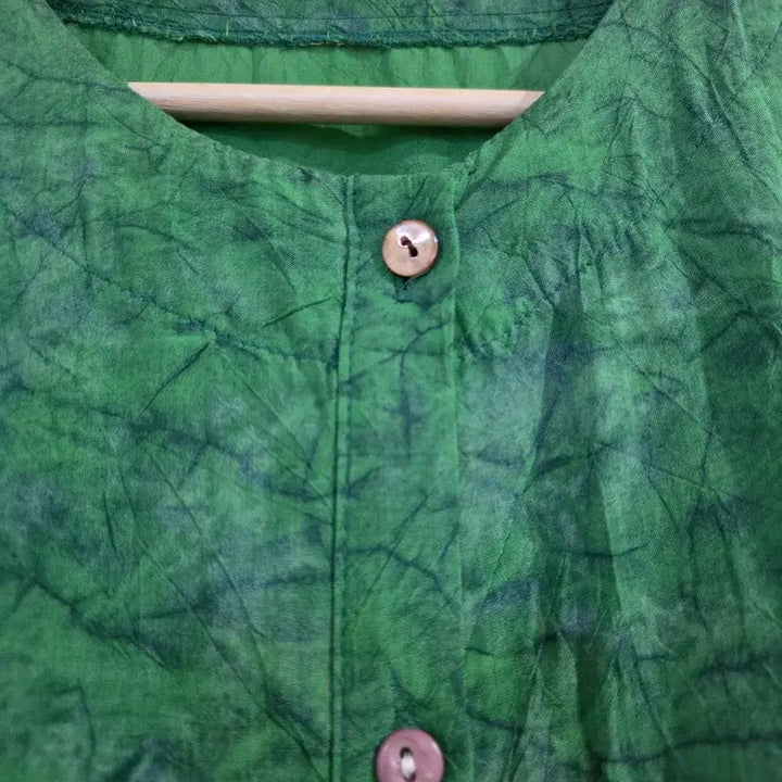 [BUNJANG] Luxury Print Gauze Blouse / 여름  고급스러운 디자인이쁜. 인견  블라우스  깨끗해요 가슴단면56