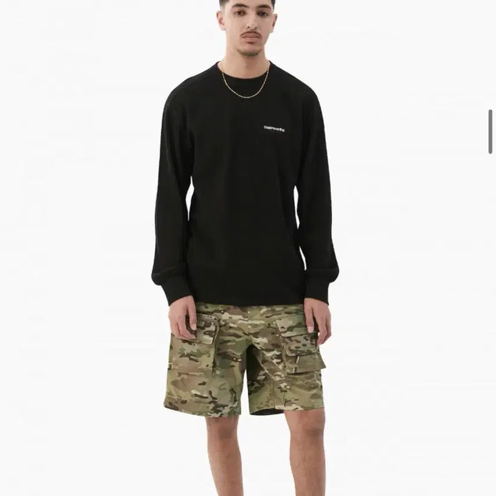 [BUNJANG] Thisisneverthat Cargo Camo Pattern Shorts Size L / 디스이즈네버댓 반바지 L사이즈