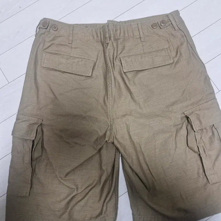 [BUNJANG] Standard Cargo Baksatin Pants (36) / 무탠다드 카고 백사틴 36