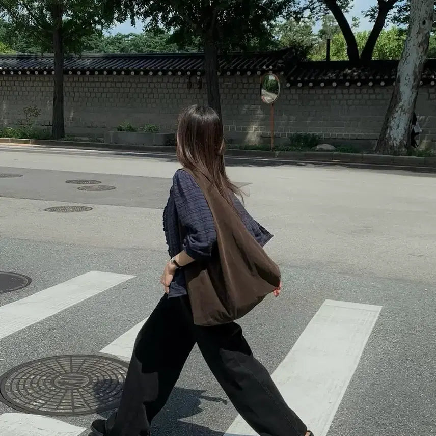 [BUNJANG] Muiry Shadow Line Wide Denim (Salt-B) / 뮤어리 쉐도우 라인 와이드 데님 (솔트비)