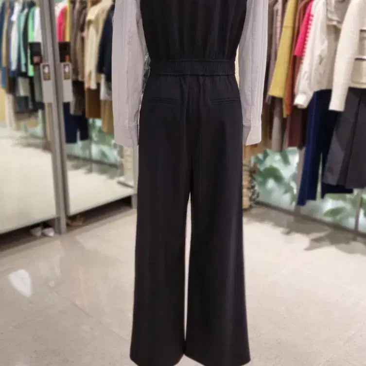 [BUNJANG] DEWL Shirt Layered Jumpsuit / 듀엘 셔츠 레이어드 점프수트 55
