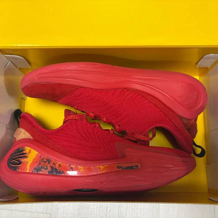 [BUNJANG] Under Armour Curry 12 Red Basketball Shoes Size 260 / 언더아머 커리 12 레드 260사이즈