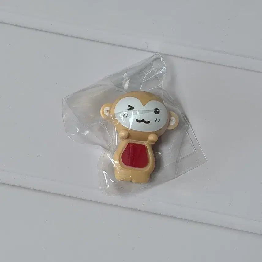 [BUNJANG] CU Pinru Potato Monkey Keychain Set (Hiper, BukkuBukku) / CU 핑루 감자숭이 히퍼 부끄부끄