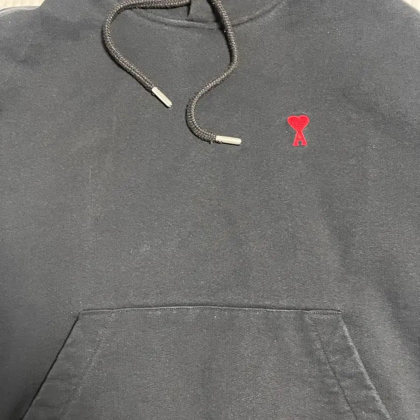 [BUNJANG] Ami Signature Logo Hoodie / 아미 후드티 m