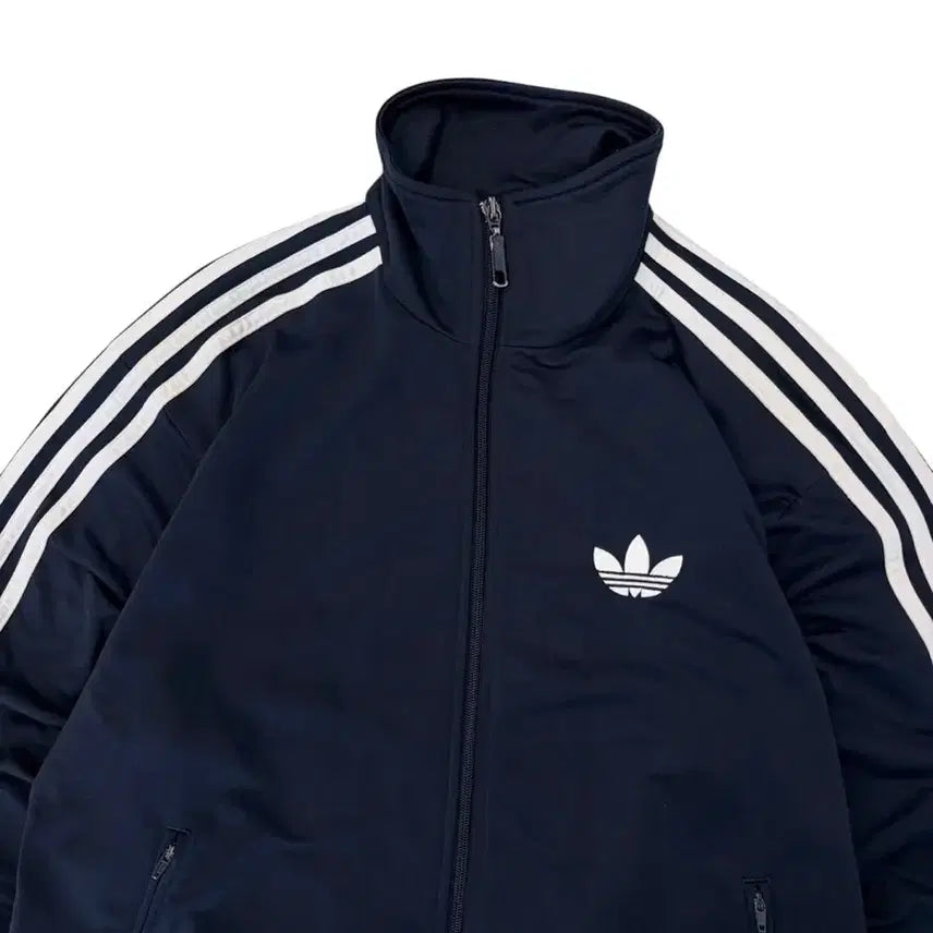 [BUNJANG] Adidas Firebird Jersey Navy L / 00s 아디다스 파이어버드 져지 네이비 (L)