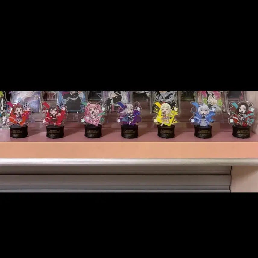 [BUNJANG] BanG Dream! Rokka Asahi School Uniform Acrylic Gacha Bundle Set / 뱅드림 록 아사히 롯카 교복 아크릴 가챠 일괄