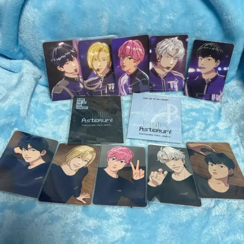 [BUNJANG] PLAVE Hello Asterum Photocard Pack Bundle Set (March/April) / 플레이브 헬로아스테룸 포토카드팩 3월/4월 일괄