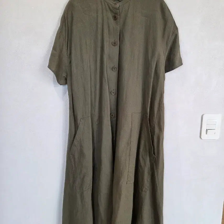 [BUNJANG] Tomboy 100% Linen Dress / 톰보이 마100% 원피스