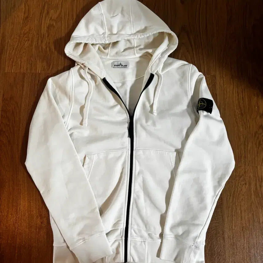 [BUNJANG] Stone Island Hooded Zip-Up Jacket (L) / 스톤아일랜드 후드집업 (L)