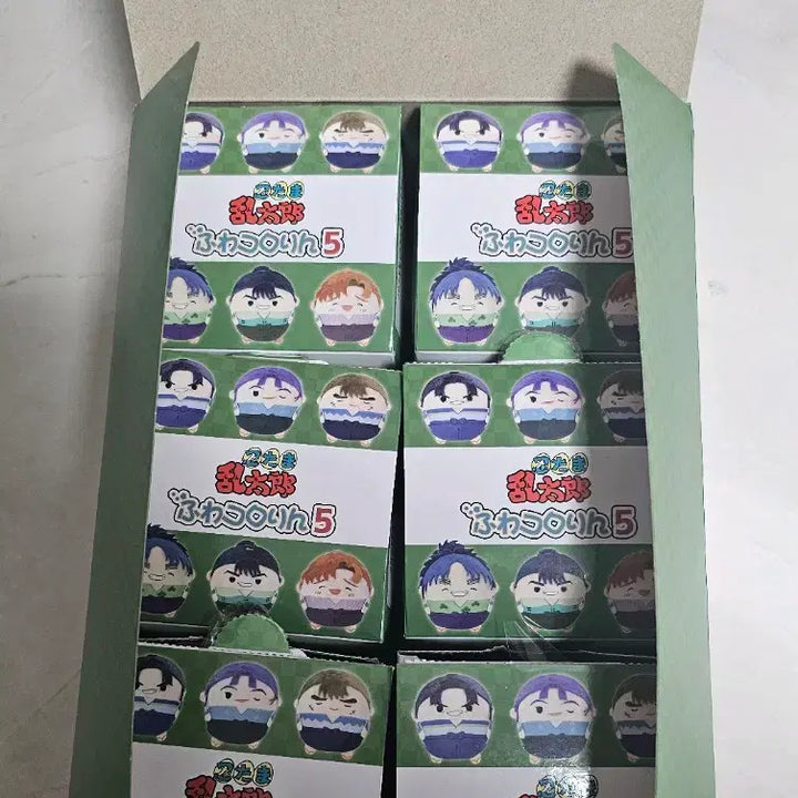 [BUNJANG] Nintama Rantaro 6 Nin Casual Wear Fuwaroring 5 Box Set / (급전) 닌타마 란타로 6닌 사복 후와코로링5 박스 양도