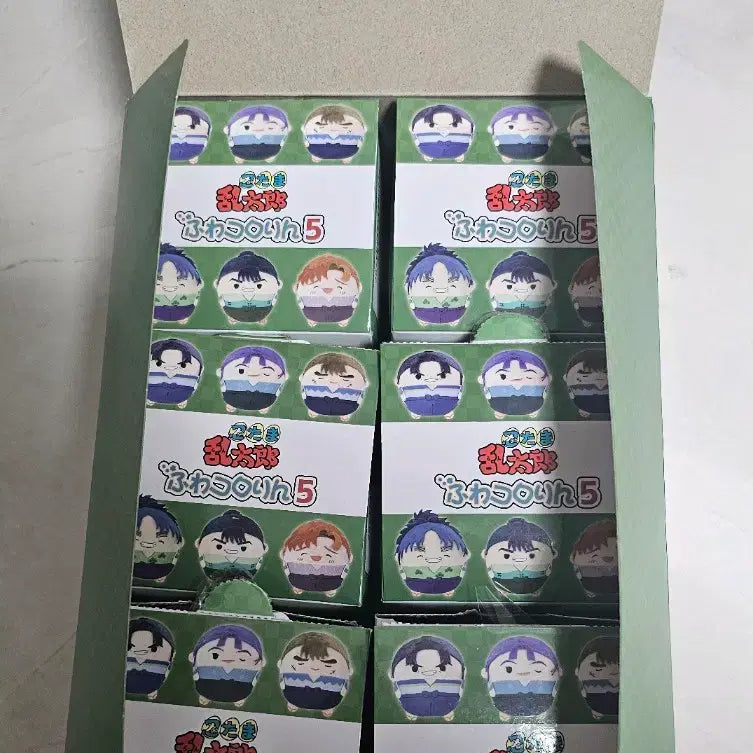 [BUNJANG] Nintama Rantaro 6 Nin Casual Wear Fuwaroring 5 Box Set / (급전) 닌타마 란타로 6닌 사복 후와코로링5 박스 양도