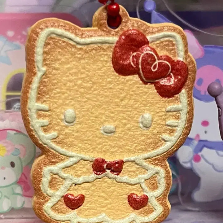 [BUNJANG] Sanrio Hello Kitty Cookie Keychain / 산리오 헬로키티 쿠키 키링