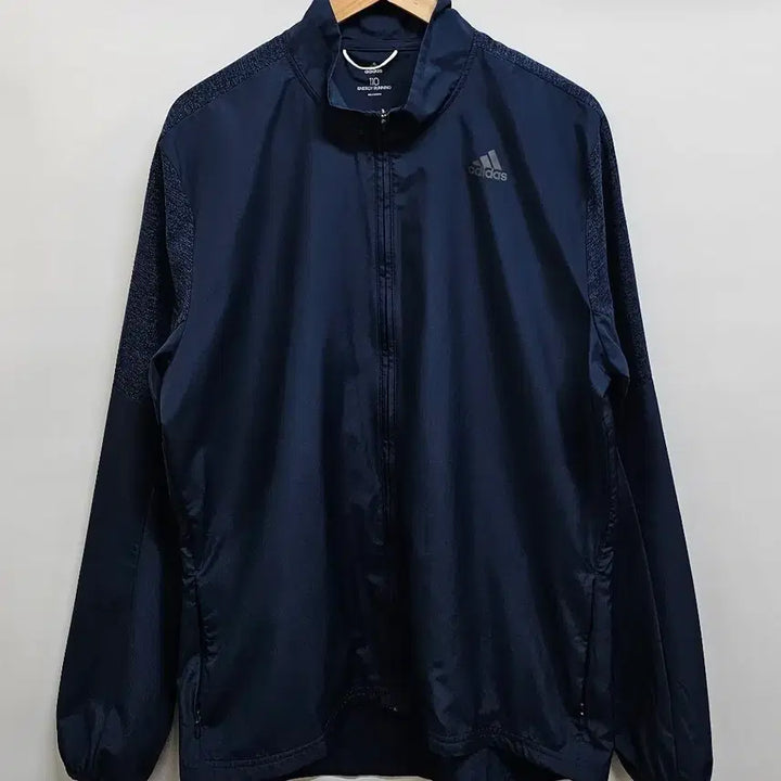 [BUNJANG] Adidas Navy Running Windbreaker Jacket Size 110 / 아디다스 네이비 러닝 바람막이 110