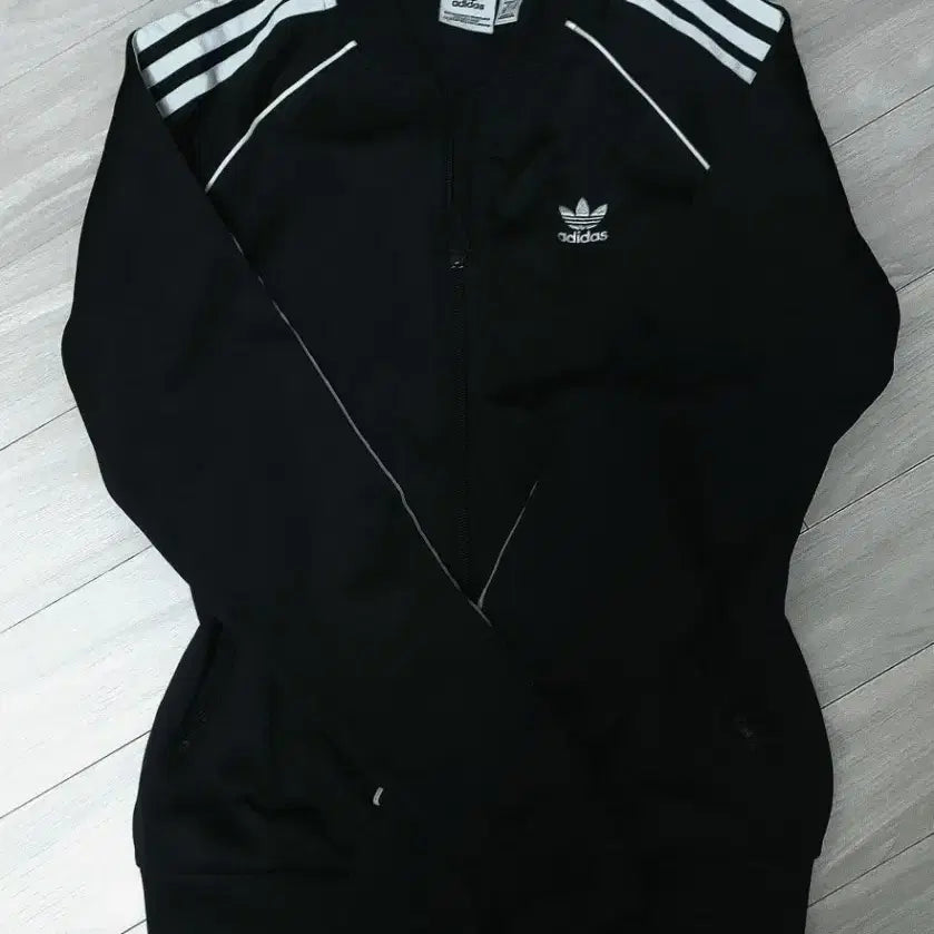 [BUNJANG] Adidas Superstar Track Top Jersey Black/White S / 아디다스 수퍼스타 트랙탑 져지 검흰 S