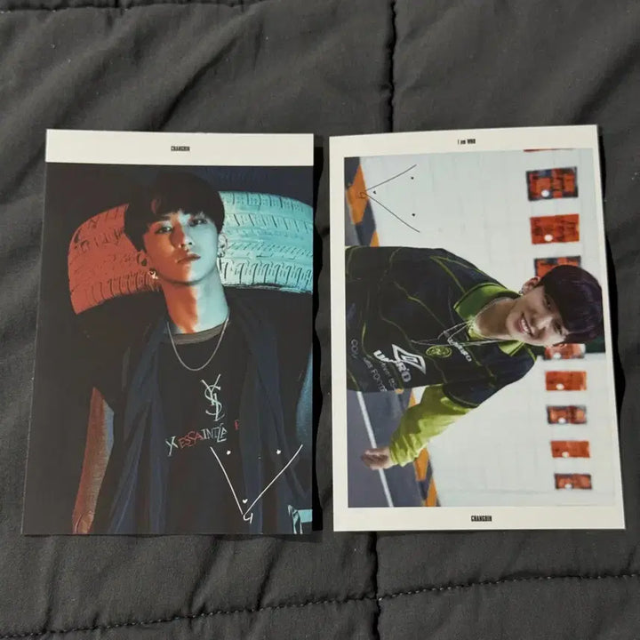 [BUNJANG] Stray Kids Changbin I Am WHO Album Photocard Postcard Bundle Set / 스트레이키즈 창빈 아엠후 앨포 엽서 2장 일괄
