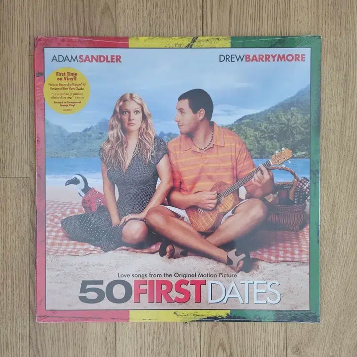 [BUNJANG] 50 First Dates OST Transparent Orange LP / 영화 첫키스만 50번째 OST 투명 오렌지 LP