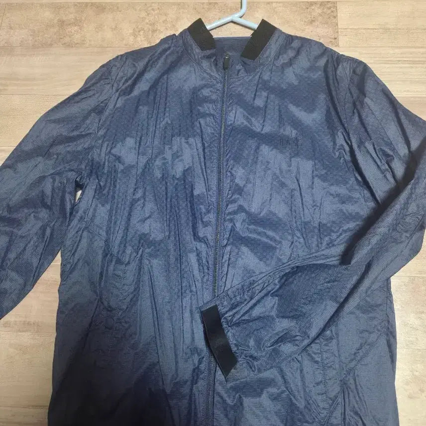 [BUNJANG] Daks Navy Blouson Windbreaker Jumper / 닥스 블루종 바람막이 점퍼 네이비