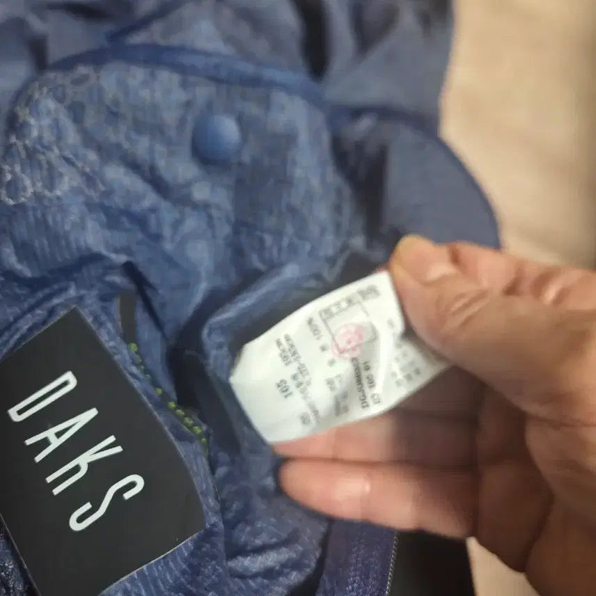 [BUNJANG] Daks Navy Blouson Windbreaker Jumper / 닥스 블루종 바람막이 점퍼 네이비