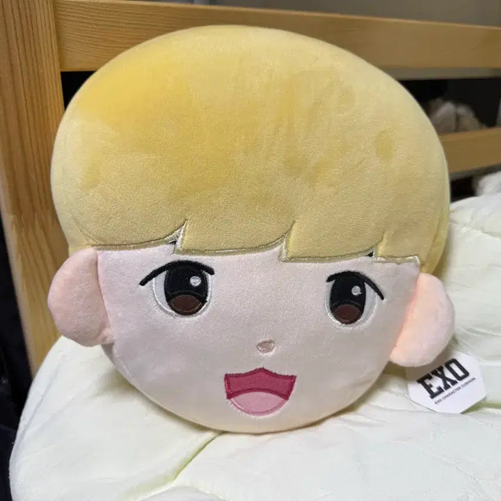 [BUNJANG] EXO Baekhyun Character Cushion / 백현 엑소 캐릭터 쿠션 양도