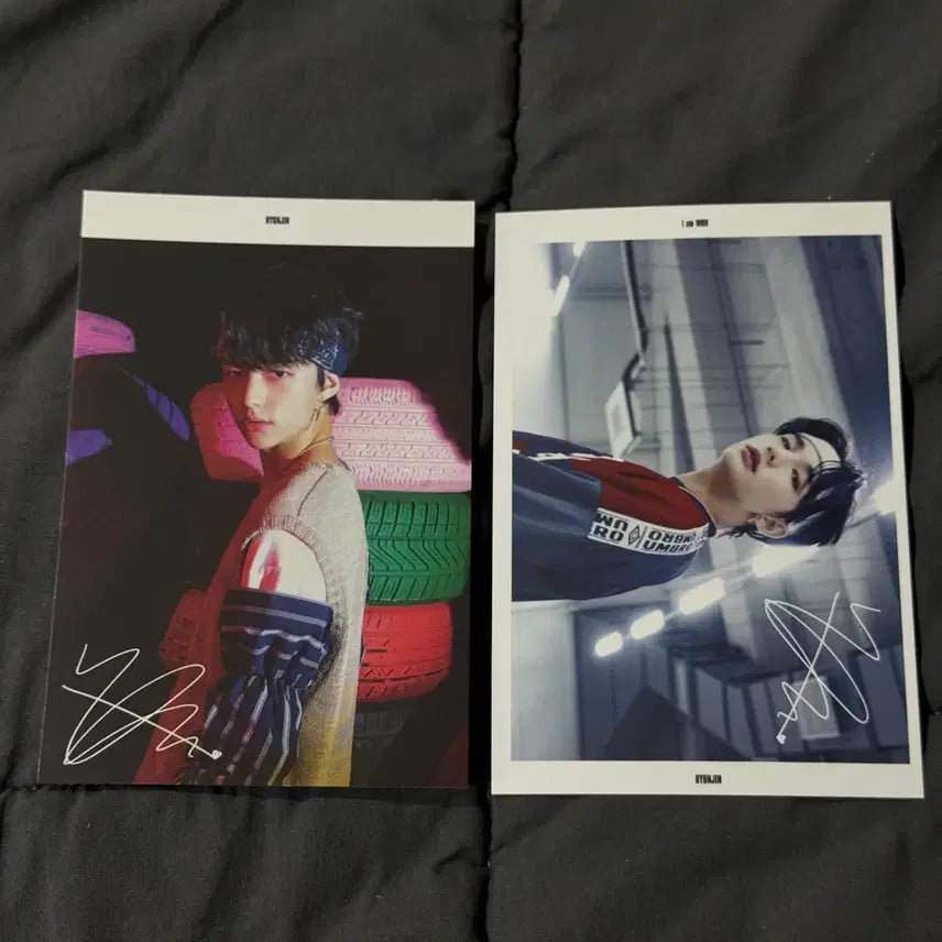 [BUNJANG] Stray Kids Hyunjin I AM WHO Postcard Bundle Set / 스트레이키즈 현진 아엠후 앨포 엽서 2장 일괄