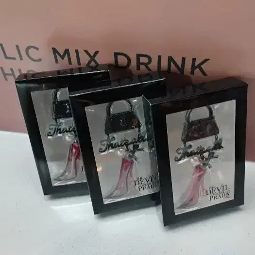 [BUNJANG] The Devil Wears Prada 2 "Shoes &amp; Bag" Keychain / [악마는 프라다를 입는다2] 메가박스 구두 가방 키링 굿즈
