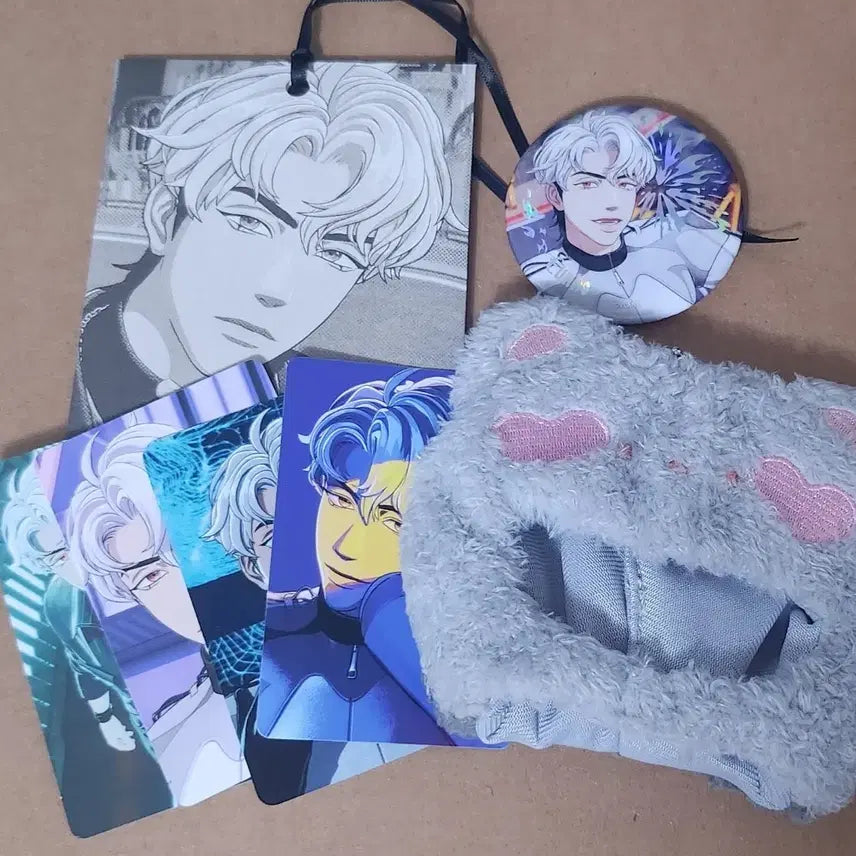 [BUNJANG] PLAVE Eunho Dash Badge &amp; Hat Keyring Bundle Set / 플레이브 은호 대쉬 뱃지 모자키링등 일괄