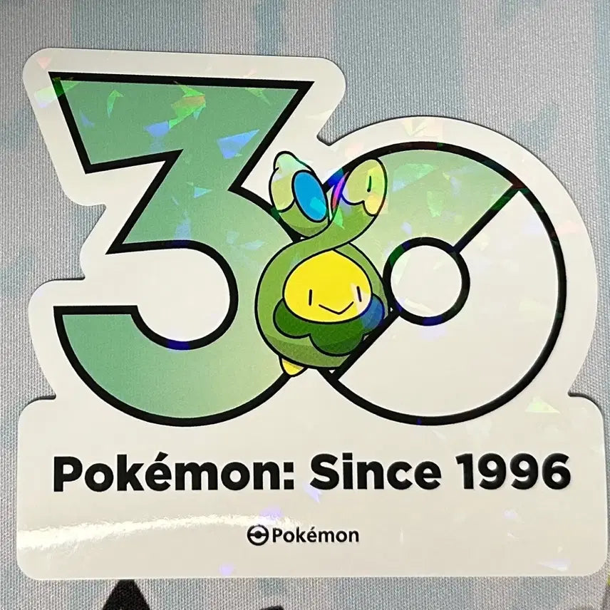 [BUNJANG] Pokemon 30th Anniversary Logo Sticker / [포켓몬 30주년 기념 로고 스티커]꼬몽울