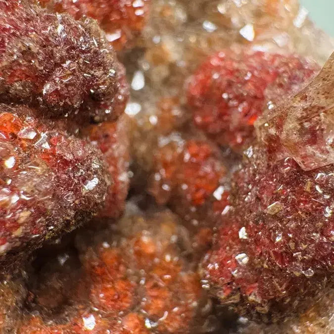 [BUNJANG] Hematoid Calcite Plate Specimen / 헤마타이트 내포 방해석