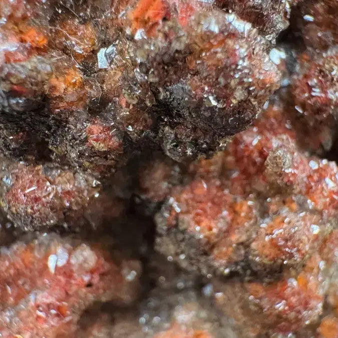 [BUNJANG] Hematoid Calcite Plate Specimen / 헤마타이트 내포 방해석
