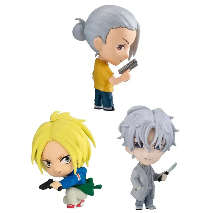 [BUNJANG] Sakamoto Days Capsule Figures Taro, Shin, Slur Set (Sealed) / 사카모토데이즈 타로 신 슬러 캡슐 피규어 세트