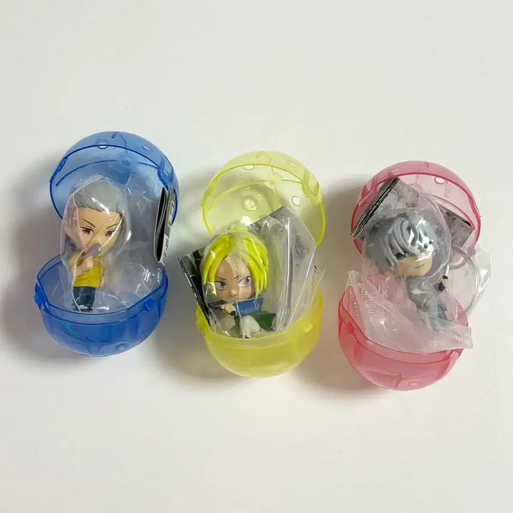 [BUNJANG] Sakamoto Days Capsule Figures Taro, Shin, Slur Set (Sealed) / 사카모토데이즈 타로 신 슬러 캡슐 피규어 세트