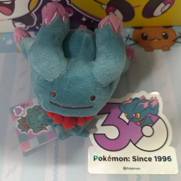 [BUNJANG] Metamong Playground Transformation Metamong &amp; Moomoo Pokemon 30th Anniversary Sticker Set / [메타몽놀이터]변신메타몽 무우마, 포켓몬 30주년 기념스티커