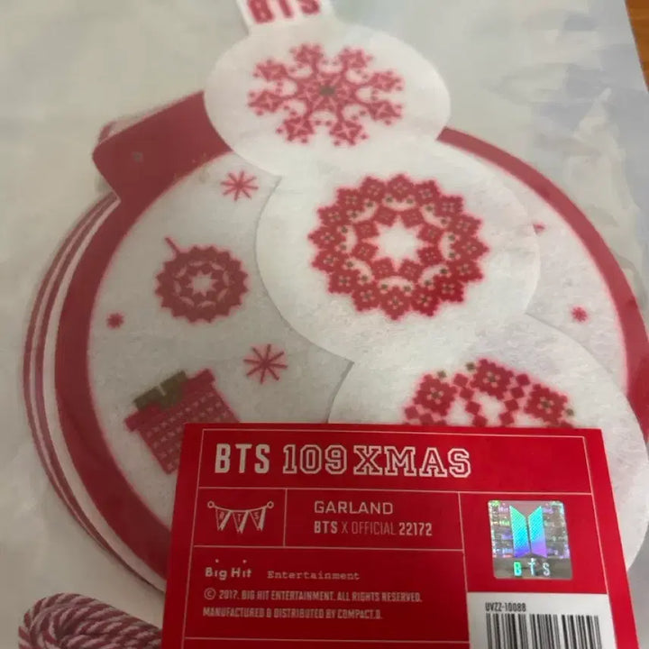 [BUNJANG] BTS 109XMAS Garlands + 2nd Muster Garlands / 방탄소년단 109XMAS 가랜드 + 2ND MUSTER 가랜드