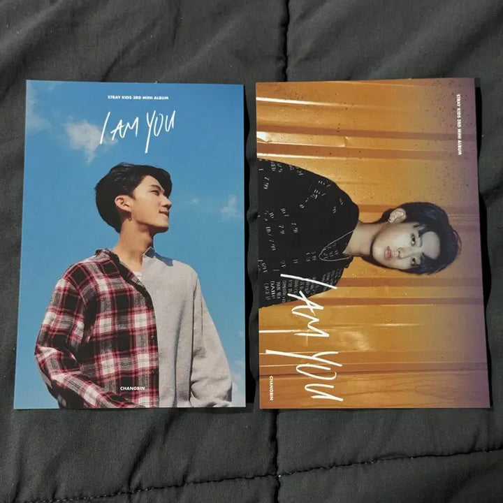 [BUNJANG] Stray Kids Changbin I am YOU Album Photocard Postcard Bundle Set / 스트레이키즈 창빈 아엠유 앨포 엽서 2장 일괄