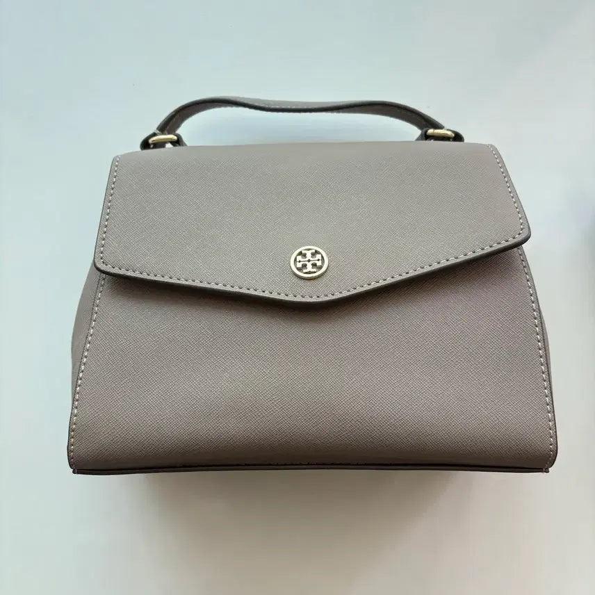 [BUNJANG] Tory Burch Taupe Grey Mini Tote &amp; Crossbody Bag / 토리버치 토프그레이 미니 토트&amp;크로스백 정품구매  / 새상품급/희소컬러