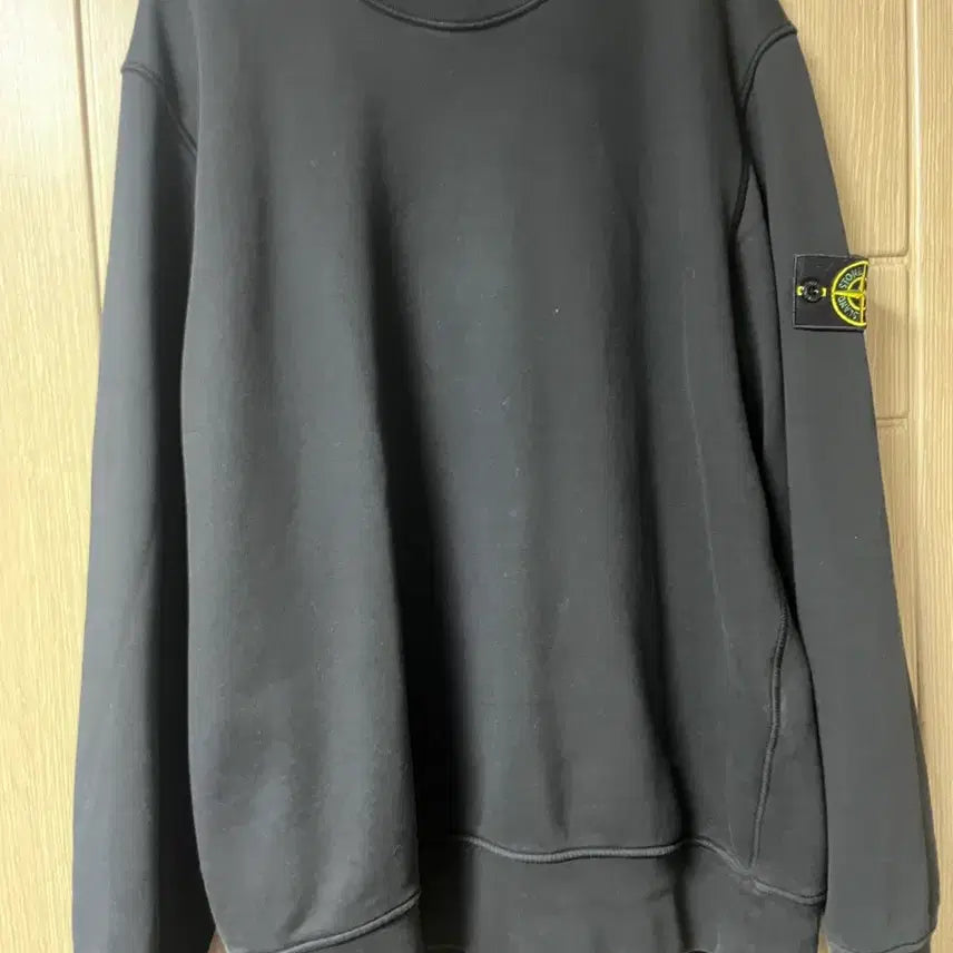 [BUNJANG] Stone Island Black Sweatshirt T-Shirt XL / (XL) 스톤아일랜드 블랙 맨투맨 티셔츠