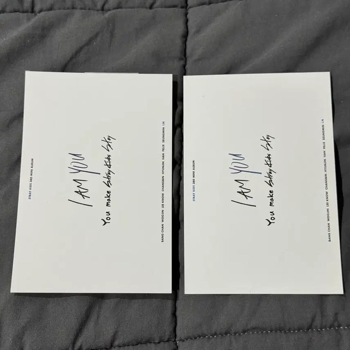 [SOLD OUT] 스트레이키즈 아이엔 아엠유 앨포 엽서 2장 일괄