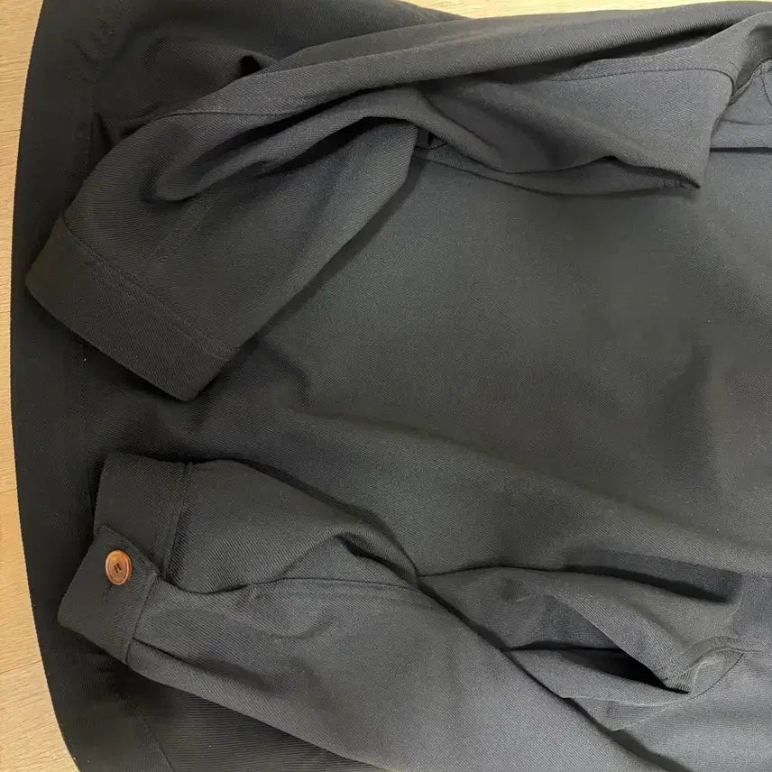 [BUNJANG] Years Ago Collarless Trucker Jacket Black Size 3 / 이얼즈어고 카라리스 트러커 블랙 3사이즈