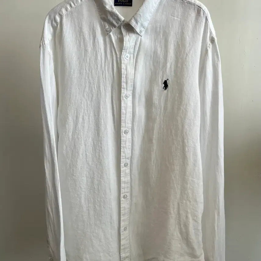 [BUNJANG] Polo Ralph Lauren Linen Shirt L / 폴로 랄프로렌 린넨 셔츠(정품)