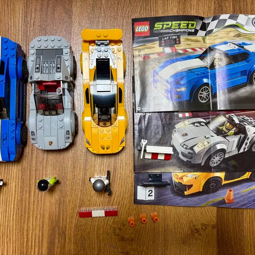 [BUNJANG] Lego Speed Champions 3-Set Bundle: McLaren P1, Porsche 918 Spyder, Ford Mustang GT / 레고 스피드레이서 3종 일괄 맥라렌 포르쉐 머스탱