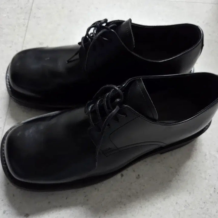 [BUNJANG] Musinsa Standard Wide Square Derby Shoes / 무신사 스탠다드 와이드 스퀘어 더비슈즈