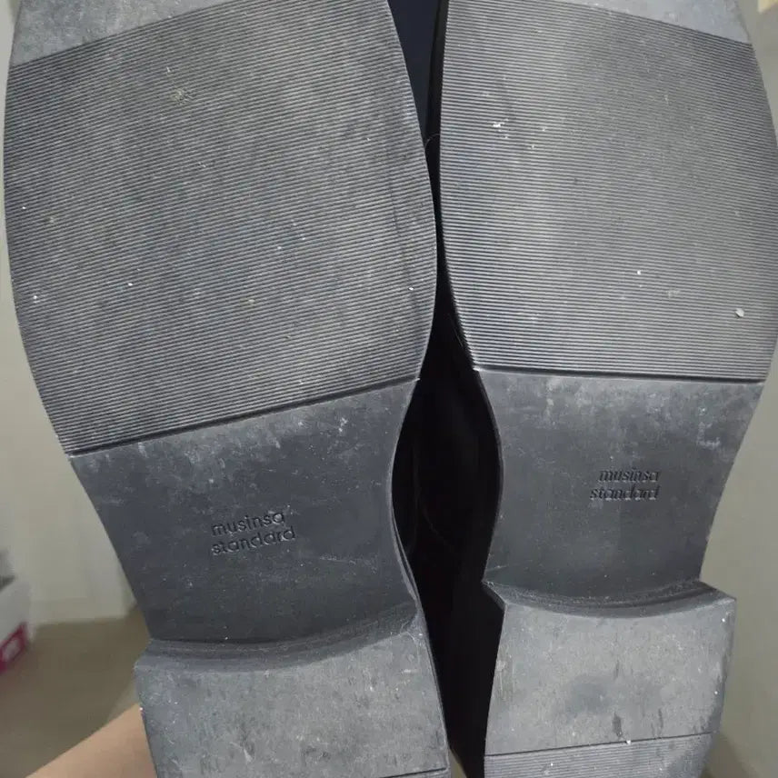 [BUNJANG] Musinsa Standard Wide Square Derby Shoes / 무신사 스탠다드 와이드 스퀘어 더비슈즈